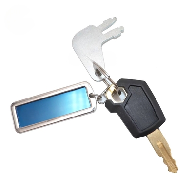 CAT Excavator Ignition Key Chain 5P8500 8H-5306 Caterpillar Keys Cat Key