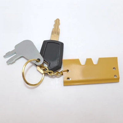 CAT Excavator Ignition Key Chain 5P8500 8H-5306 Caterpillar Keys Cat Key