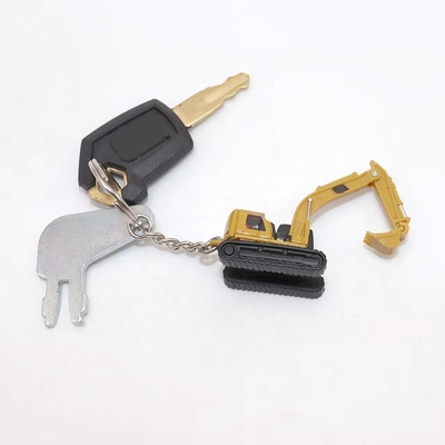 CAT Excavator Ignition Key Chain 5P8500 8H-5306 Caterpillar Keys Cat Key