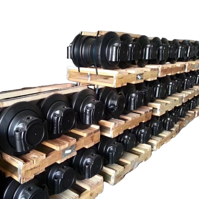 Mesin bengkel bagian bagian kereta bawah tanah Excavator Track Roller Support Wheel dari Italia untuk CATERPILLAR Komatsu Hitachi