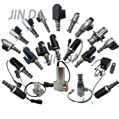 Volvo Kubota Caterpillar Excavator Solenoid Valve suku cadang untuk Start Stop Valve pengiriman DHL FEDEX TNT EMS UPS
